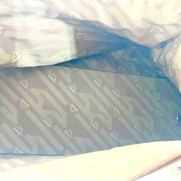 Vintage Jordache Floral Tapestry Zip Shoulder Strap Duffel Travel Bag 16" - Picture 9 of 10